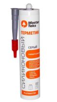 Герметик силиконовый универсальный "MasterTeks" PM серый 290мл.