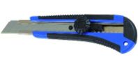 Нож технический 18 мм. "TOOLBERG" Профи Twist-Lock с сегментированным лезвием, с металлической ведом
