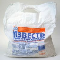 Известь гранулированная 2 кг. п/э пакет СТС