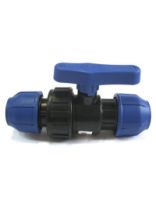 Кран шаровый ПЭ 25х25 "Спектр-Пласт", Россия