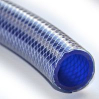 Шланг поливочный армированный D 20мм. х 2мм. "Аквамарин" синий, 25 м.