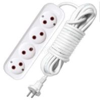 Удлинитель б/з 4х5м ПВС 2х0,75 "У", У6-766М