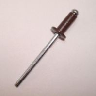 Заклепка вытяжная комбинированная 4,0х10 мм. RAL8017 темно-коричневый