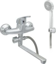 Смеситель для ванны "Центр Сантехники", цинк, ручка шар., излив 220 мм., ЦС-СМ 300/1-4