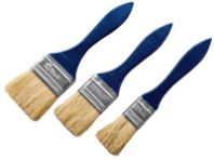 Набор кистей плоских 1,5"-2" (38-50 мм) "Uspex" натуральная щетина, деревянная ручка, 5 шт.