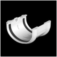 Соединитель желоба "ТН ОПТИМА" белый