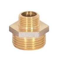 Ниппель переходной 1" х 1/2" никель