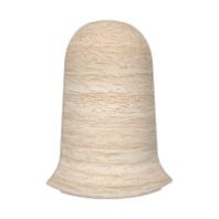 Угол наружный ПВХ 55 мм "Идеал" №251 Ясень светлый