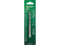 Сверло по металлу цилиндр. хвостик 4,0х75 мм. "ВОЛАТ" HSS