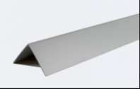Угол отделочный ПВХ 20х20 мм. L=2.7 м. 002 светло-серый