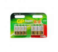 Элемент питания тип AA "GP" алкалиновые, 2 шт. на блистере (15А LR6/316)