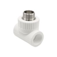 Купить Тройник комбинированный PP-R 20х1/2"х20 мм. штуцер недорого Тройник комбинированный PP-R 20х1/2"х20 мм. штуцер