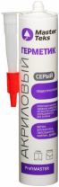 Герметик акриловый универсальный "MasterTeks" PM, серый 290мл.