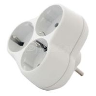 Разветвитель круглый с/з 3-м 16А