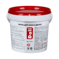 Эмаль для окон и дверей акриловая "DALI" п/мат 1 кг