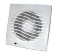 Вентилятор ф100 СВ "Эра" Волна с шнурковым выключателем, 130 м3/час