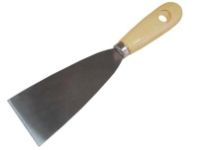 Шпатель 40 мм "Uspex" сталь, деревянная ручка