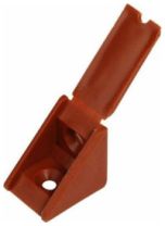 Уголок мебельный с шурупом -вишня (4шт)