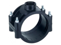 Седелка ПЭ с резьбовым отводом 110х1"