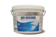 Краска для потолка "Color Standart" КС-2601-01 супер белая 2 кг