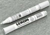 Маркер перманентный LEKON EХTRA WHITE 3 мм. белый