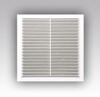 Решетка вентиляционная с москитной сеткой 130х130 мм., П1313С