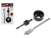 Набор для установки врезных замков "GEPARD" 22/54, 3 предмета