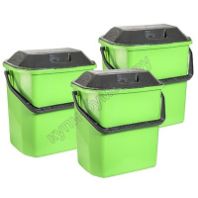 Купить Контейнер для мусора с крышкой 10 л недорого Контейнер для мусора с крышкой 10 л