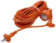 Удлинитель б/з 1х10м ПВС 2х0,75 "У", УШ-6