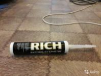 Герметик битумный "Rich" черный 310мл.