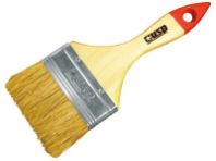 Кисть плоская 2" (50 мм) "Uspex" Натурал, натуральная щетина, деревянная ручка