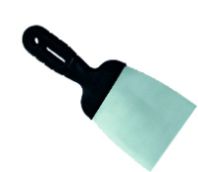 Шпатель 40 мм "Korvus" нержавеющая сталь, пластиковая ручка