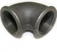 Угольник Ду 40 черн.