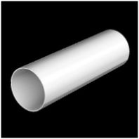 Труба водосточная "ТН ОПТИМА" белый 3 м.