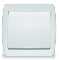 Выключатель 1-кл. ОП "Клио" 10А белый, IP44 К2221