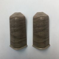 Угол наружный ПВХ 80 мм "ROYCE" №312 дуб фаворить