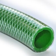 Шланг поливочный армированный D 20мм. х 3мм. "Аквамарин" зеленый, 25 м.