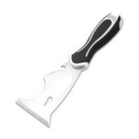 Шпатель 76 мм "DECOR" многофункциональный, нержавеющая сталь, двухкомпонентная ручка