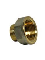 Переходник 1/2"х3/8" г/ш никель
