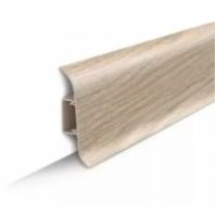 Плинтус ПВХ 55 х 2200 мм "Идеал" №201 Дуб