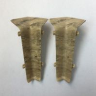 Угол внутренний ПВХ 80 мм "ROYCE" №330 Дуб летний