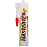 Герметик силиконовый универсальный "MasterTeks" PM коричневый 290мл.