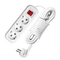 Удлинитель с/з 3х3м с выкл. ПВС 3х0,75, "У" S-303