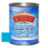 Эмаль ПФ-115 Светло-голубая 0,8 кг. "Царицынские краски"
