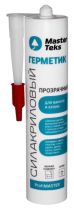 Герметик силакриловый санитарный "MasterTeks" ProfiMaster для ванной и кухни, прозрачный 290 мл