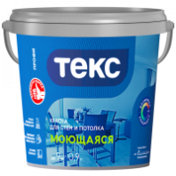 Купить Краска моющаяся "Текс" Профи супербелая 1,4 кг / 0,9 л недорого Краска моющаяся "Текс" Профи супербелая 1,4 кг / 0,9 л