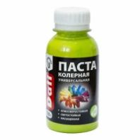 Паста колерная универсальная Артэко 14 яркий лайм 0,1 кг