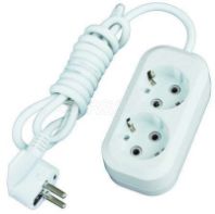 Удлинитель с/з 2х2м ПВС 3х1 "У", Е-302