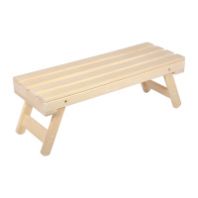 Лавка складная 140х44х43 см "Банные штучки" липа