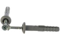 Дюбель-гвоздь 6х40 мм. гриб металлический